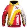 All Over Print Kansas City Chiefs 3D Zip Hoodie For Nfl Fans