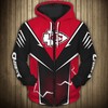 All Over Print Kansas City Chiefs Lightning Graphic Hoodie Gift For Fans