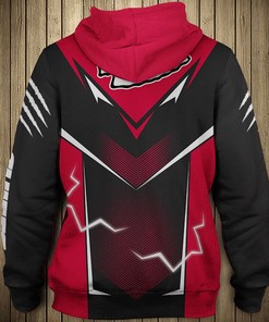 All Over Print Kansas City Chiefs Lightning Graphic Hoodie Gift For Fans