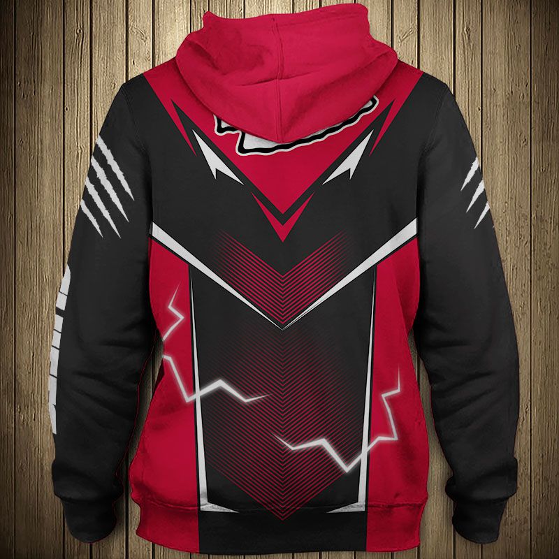 All Over Print Kansas City Chiefs Lightning Graphic Hoodie Gift For Fans
