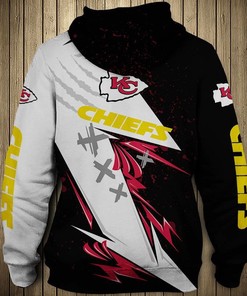 All Over Print Kansas City Chiefs Thunder Graphic Hoodie Gift For Fans
