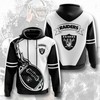 All Over Print Las Vegas Raiders Flame Balls Graphic Hoodie Gift For Fans