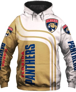 All Over Print Long Sleeve 3D Hoodie For Fans Of Florida Panthers