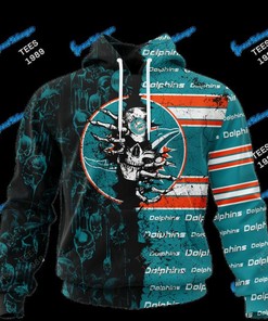 All Over Print Miami Dolphins Hoodie: A Unique Gift For Nfl Fans