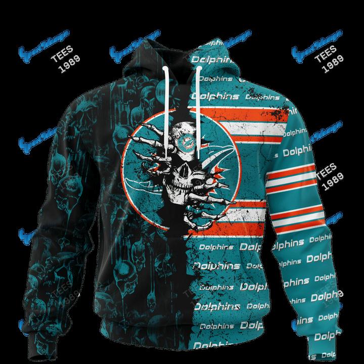 All Over Print Miami Dolphins Hoodie: A Unique Gift For Nfl Fans