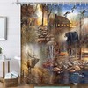 Alluring Moose Shower Curtain