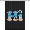 Aloha Hawaii Printed Waterproof Shower Curtain For Showers And Bathtubs