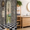 Ambesonne Alice In Wonderland Shower Curtain - Welcome Wonderland Mushroom Print Fabric Bathroom Decors