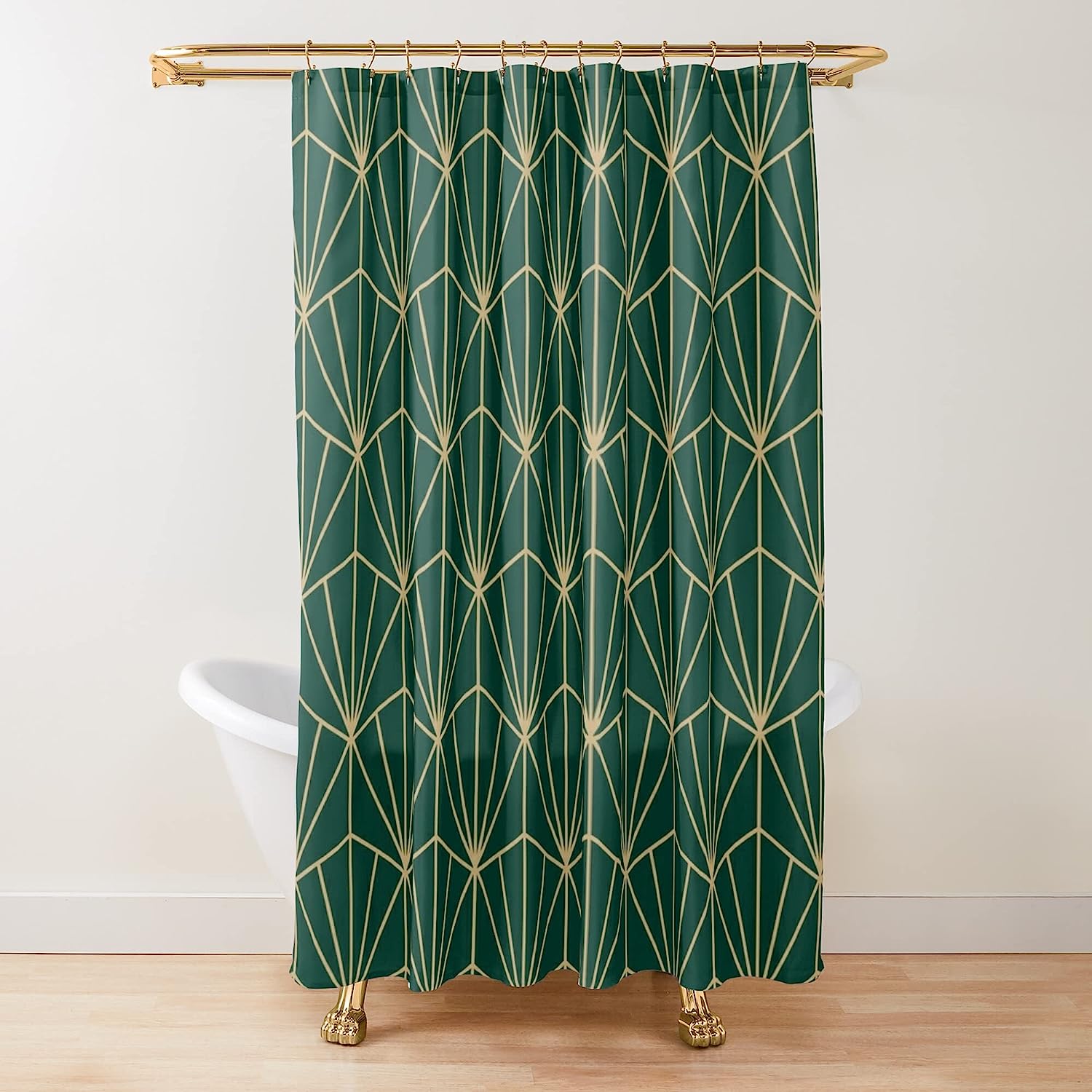 Amusing Star Shower Curtain for Quirky Bathroom Decor