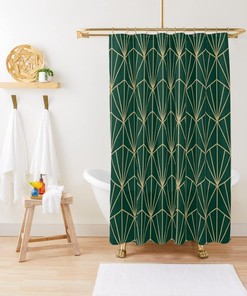 Amusing Star Shower Curtain for Quirky Bathroom Decor