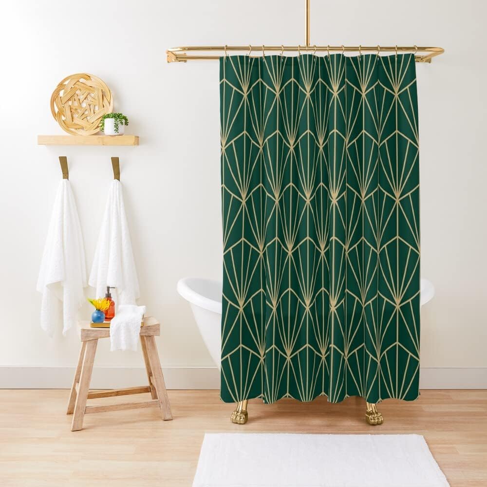 Amusing Star Shower Curtain for Quirky Bathroom Decor
