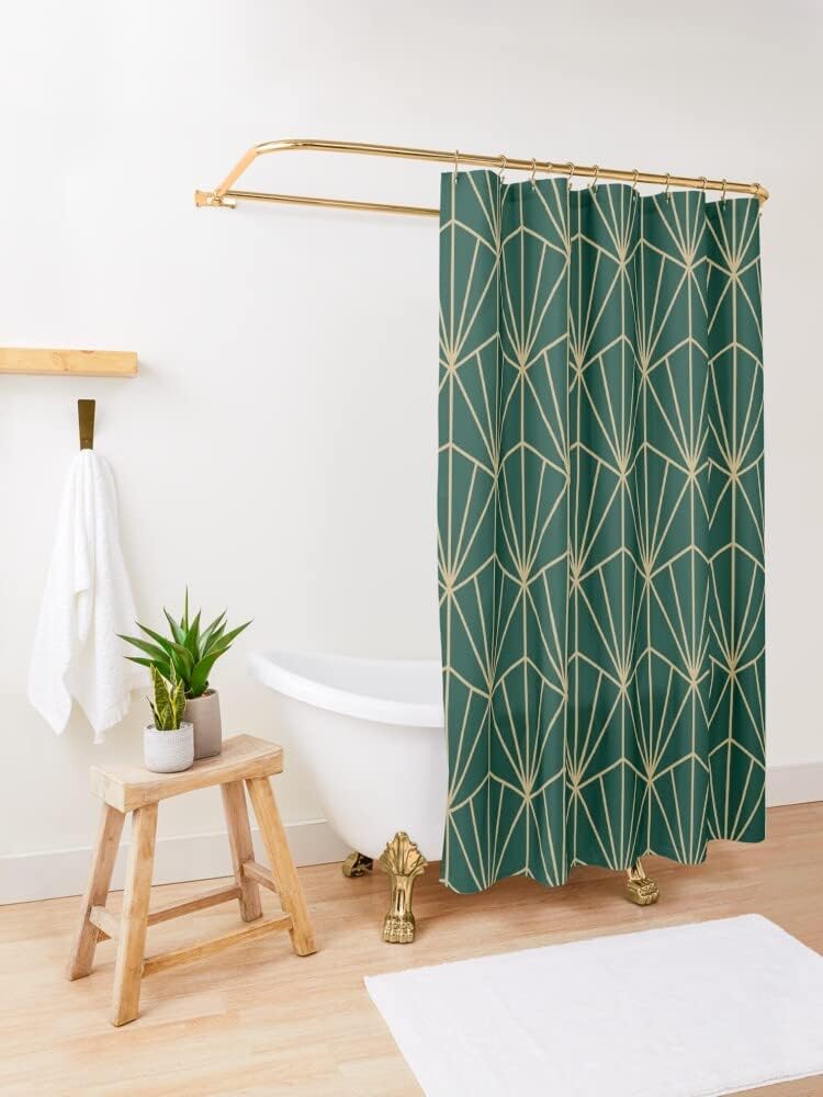 Amusing Star Shower Curtain for Quirky Bathroom Decor