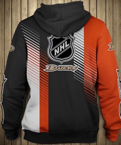 Anaheim Ducks Cute 3D Design Pullover Hoodie - Perfect Gift For Fans
