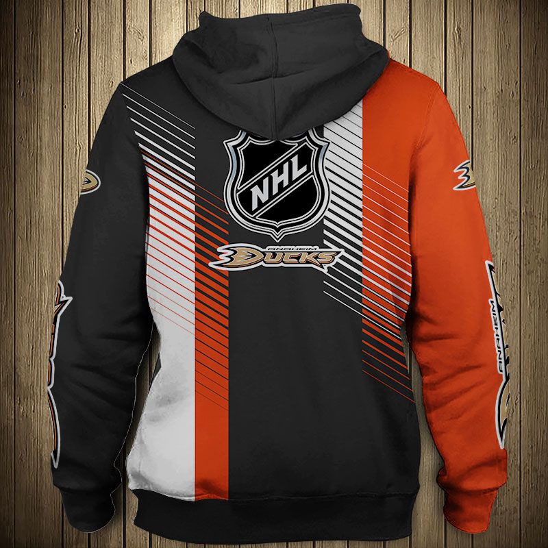 Anaheim Ducks Cute 3D Design Pullover Hoodie - Perfect Gift For Fans