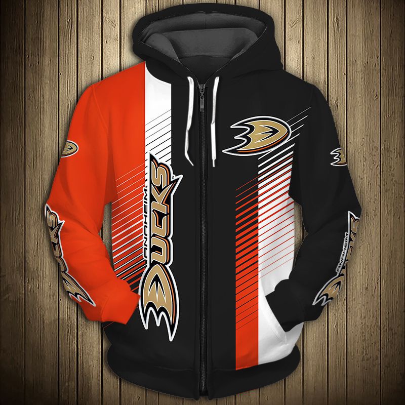Anaheim Ducks Cute 3D Design Pullover Hoodie - Perfect Gift For Fans