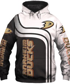 Anaheim Ducks Long Sleeve 3D Nhl Hoodie - Perfect Fan Gift