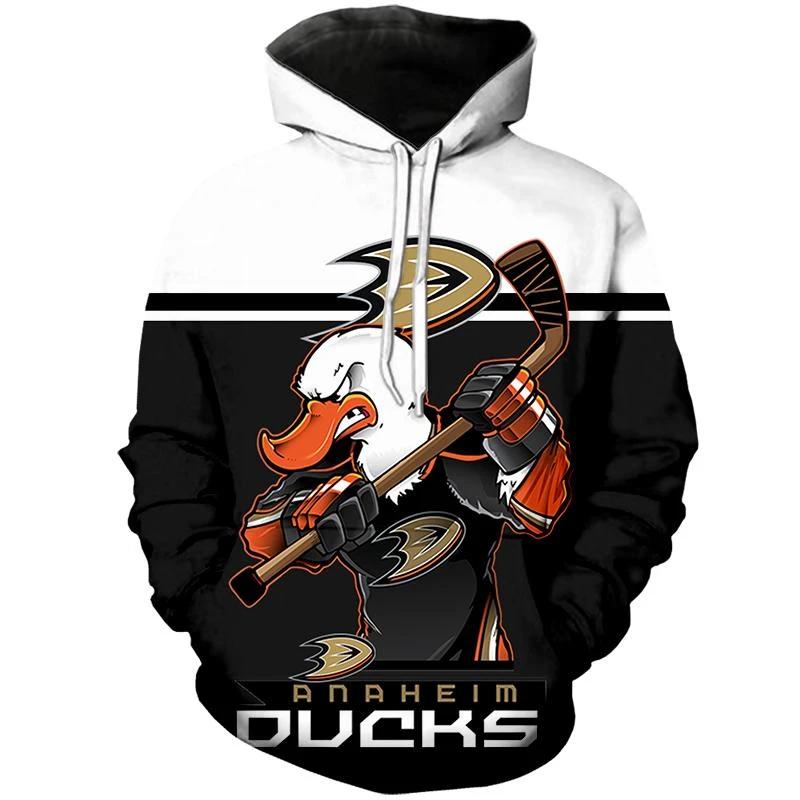 Anaheim Ducks Mascot 3D Printed Hoodie - Perfect Fan Gift