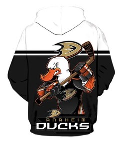 Anaheim Ducks Ultra-Cool 3D Long Sleeve Hoodie - Perfect Fan Gift