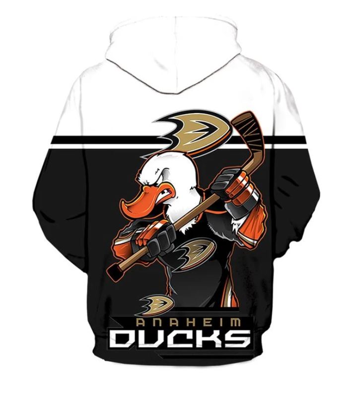 Anaheim Ducks Ultra-Cool 3D Long Sleeve Hoodie - Perfect Fan Gift