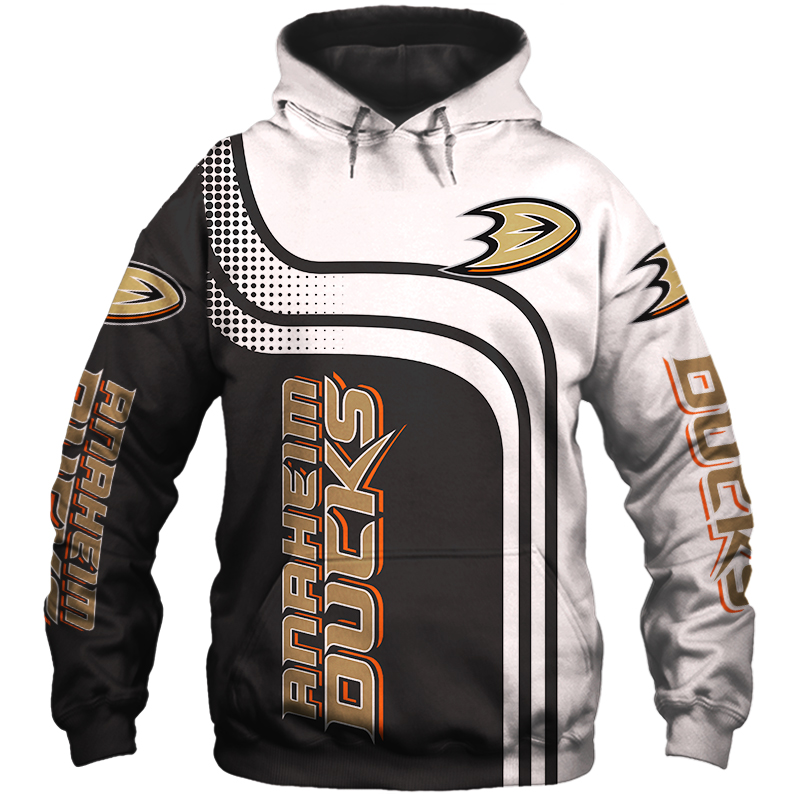Anaheim Ducks Zip-Up Hoodie - Pullover Gift For Fans