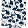 Angry Shark Open Mouth Bathroom Waterproof Fabric Bath Curtain