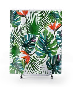 Animal Art Print Jungle Shower Curtain for Housewarming Gift