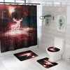 Animal Deer Print Shower Curtain Waterproof Durable Bath Curtain Bathroom
