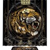 Animal King Tiger Print Shower Curtain for Waterproof Bathroom Decor