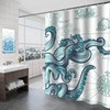 Animal Shower Curtain: Waterproof Octopus Bath Curtain for Your Bathroom.