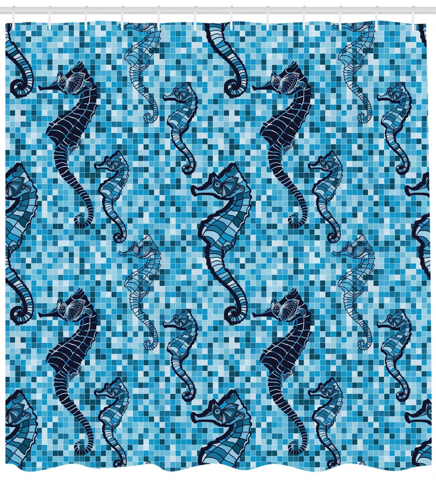 Animals Themed Shower Curtain For Creative Bathroom Decors