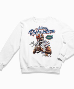 Anthony Richardson's Florida Gators Gear - Signature NCAA Football Sweatshirt Hoodie