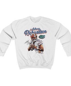 Anthony Richardson's Florida Gators Gear - Signature NCAA Football Sweatshirt Hoodie