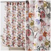 Anthropologie Botanical Daisy Floral Fabric Shower Curtain for Beautiful Bathroom 