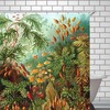 Antique Botanical Shower Curtain - Retro Nature Bathroom Accessories