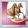 Appaloosa Horse Print Shower Curtain For Equestrian Themed Bathrooms