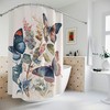 Aqua Cute Butterfly Shower Curtain - Unique Bathroom Decor Idea