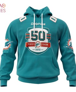 Aqua Kits 3D Hoodie - 50Th Anniversary Of Miami Dolphins Perfect Season