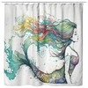 Aquatic Mermaid Shower Curtain for Any Bathroom