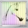 Arabian Horse Print Shower Curtain For Farmhouse Bathroom Decor