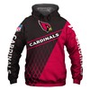 Arizona Cardinals All Over Print Zip Up Hoodie Gift For Fan