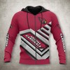 Arizona Cardinals All Over Print Zip Up Hoodie No 1 Gifts For Fans