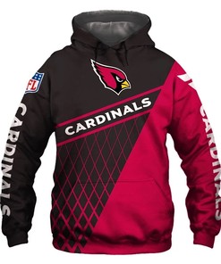 Arizona Cardinals All Over Print Zip Up Hoodie With Hooded Gifts For Fans
