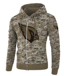 Arizona Cardinals Army Graphic 3D Zip Hoodie - Perfect Fan Gift