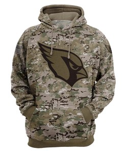 Arizona Cardinals Army Graphic 3D Zip Hoodie - Perfect Fan Gift