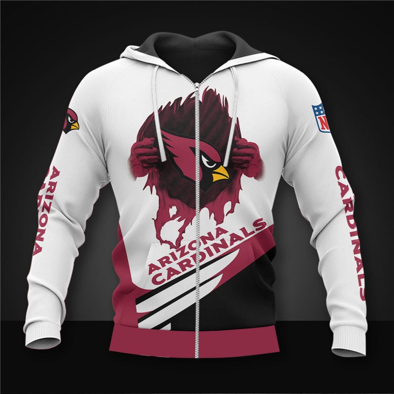 Arizona Cardinals Cool Graphic 3D Hoodie - Perfect Gift For Fans
