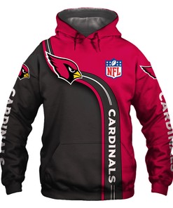 Arizona Cardinals Cute 3D Zip Hoodie - Great Gift For Fans