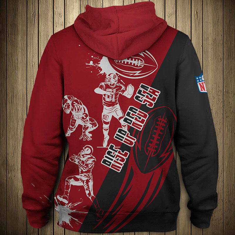 Arizona Cardinals Cute Cartoon Player 3D Design Zip Hoodie - Ideal Gift
