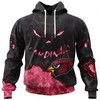 Arizona Cardinals Devil Eyes 3D Hoodie - Perfect Fan Gift