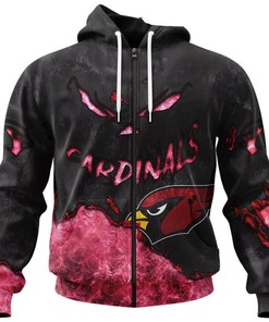 Arizona Cardinals Devil Eyes 3D Hoodie - Perfect Fan Gift