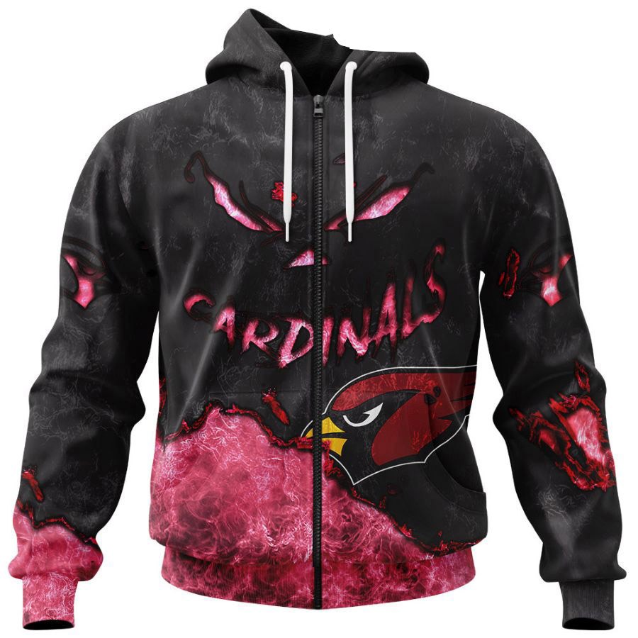 Arizona Cardinals Devil Eyes 3D Hoodie - Perfect Fan Gift